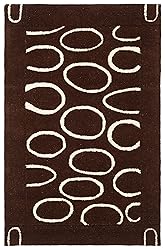 SAFAVIEH Soho Collection 3'6" x 5'6" Brown / Ivory