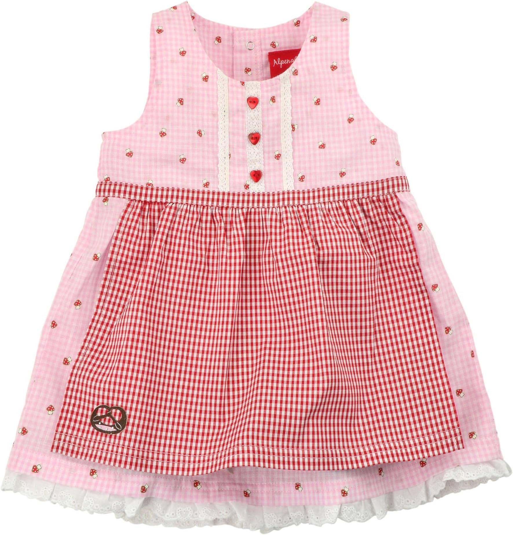 Bondi Dirndl Alpenglück Sleeveless Rose