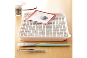 Recollections Glitter Tray Set - Mess-Free Crafting Tool for Glitter, Flocking & Embossing Powder – Includes Tray & Funnel for Easy Cleanup