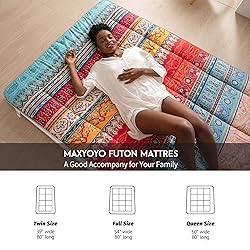MAXYOYO Queen Futon Floor Mattress Shikibuton