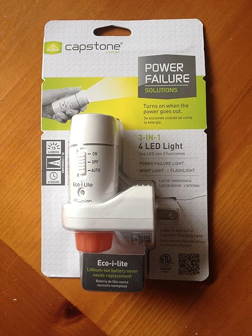 Amazon Com Eco I Lite Mini Multifunction Power Failure Light White Home Improvement