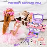 FHNSEL Kids Makeup Set 54-in-1 Washable Princess Toy Gift 4-12 view 7