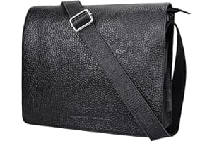 Antonio Valeria Albert Premium Leather Messenger Bag for Men