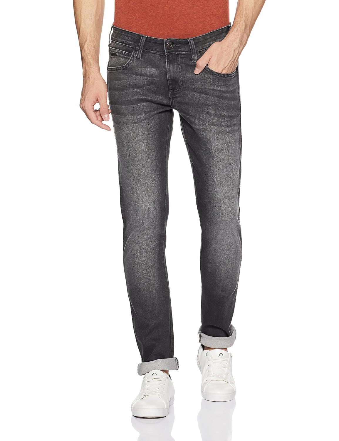 wrangler men's skinny fit jeans