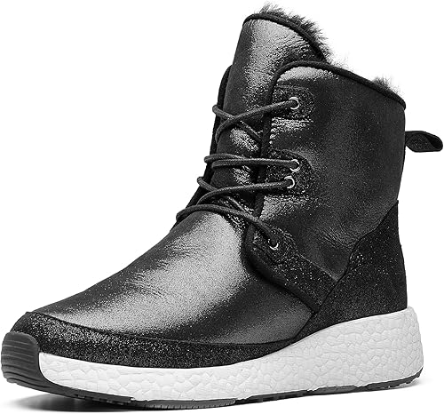 patent leather snow boots