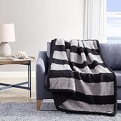 Nautica - Throw Blanket, Ultra Soft Plush Sherpa