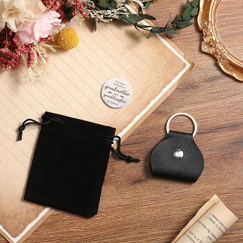 Sureio Pocket Hug Token & Keychain - Long Distance Relationship Gift, Inspirational Keepsake
