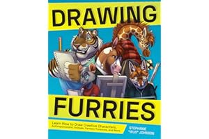 Drawing Furries: Learn How to Draw Creative Characters, Anthropomorphic Animals, Fantasy Fursonas, and More (How to Draw Book