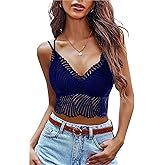 Avidlove Lace Bralette for Women V Neck Camisoles Racerback Adjustable Strap Crop Top