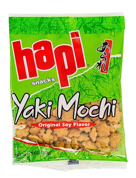 HAPI SOY BITS YAKI MOCHI 3-OUNCE BAGS (PACK...
