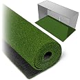 GoSports Golf Simulator Turf and Hitting Turf - 15 mm Golf Mat for Home | Padded or Unpadded, Non-Slip Commercial-Grade Synth