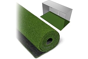 GoSports Golf Simulator Turf - 15 mm Elite Golf Mat for Indoor Home Setups - 10, 12, or 15 ft