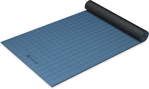 Amazon.com: Gaiam ultraadherente esterilla de yoga, 6MM ...