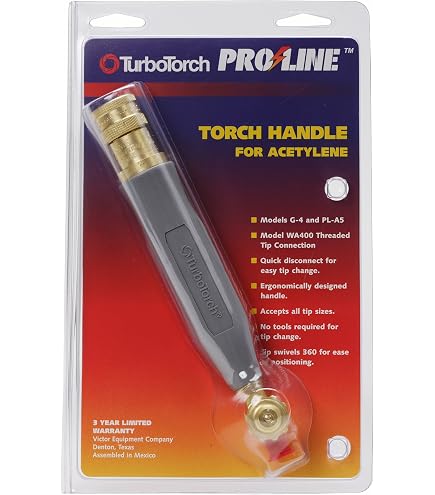 Amazon.com: TurboTorch Pro-Line Swirl Air Acetylene Kits - pl-12a