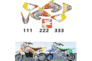 Burly Effects Graphics kit for Razor MX350 MX400 MX500 MX650 Electric Dirt Bikes (MX500 & MX650)