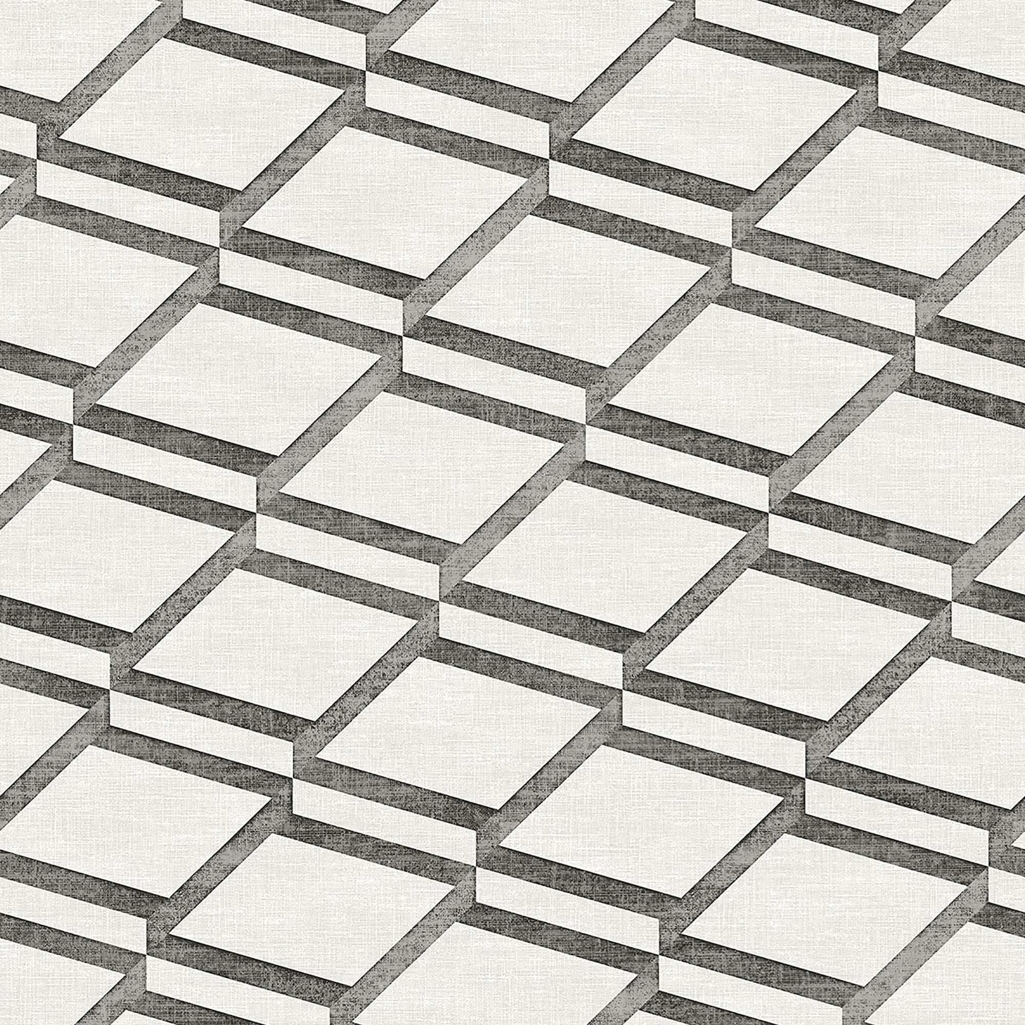 Galerie BL22730 Botanica Chain Link Wallpaper, Light Grey, 10.05m x 53cm
