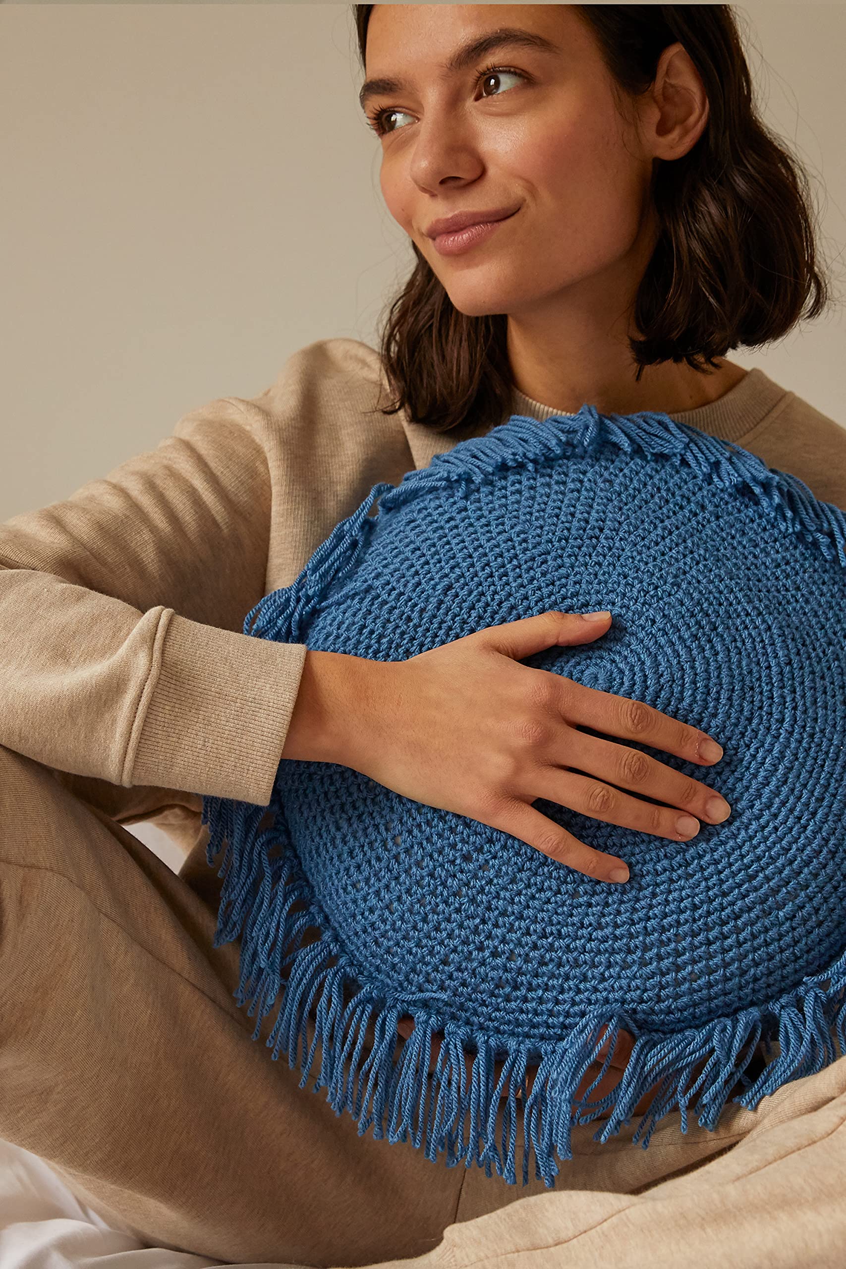 DMC Mindful Making Contemplative Cushion Crochet Kit