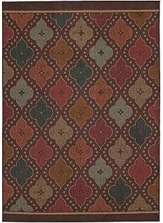 Amazon Mohawk Home Soho Riza Tile Fret Ogee Printed Area Rug 7