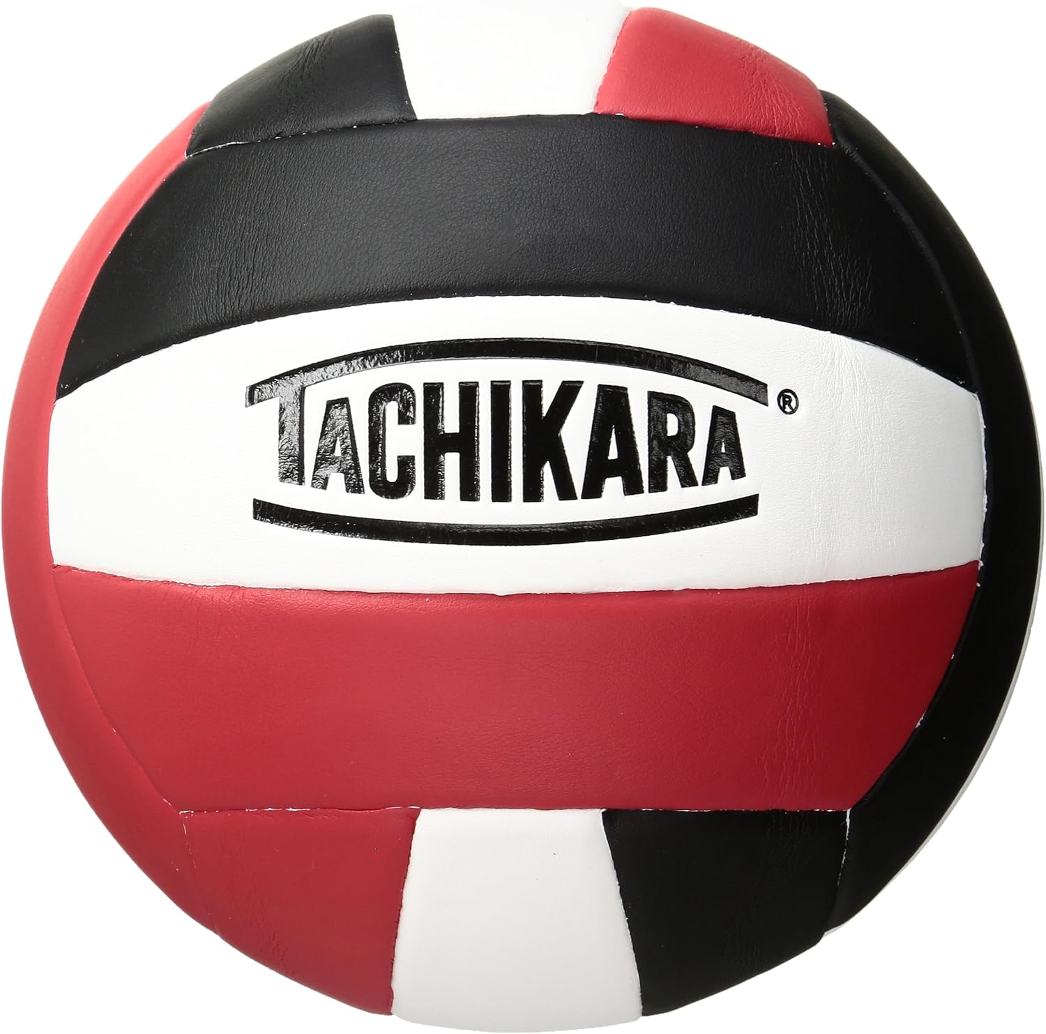 Tachikara SV18S Composite Leather Volleyball (Red White and Blue) : Sports & Outdoors