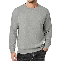 Jerzees Men's 562MR Crew Neck Sweatshirt, Ash, Medium at