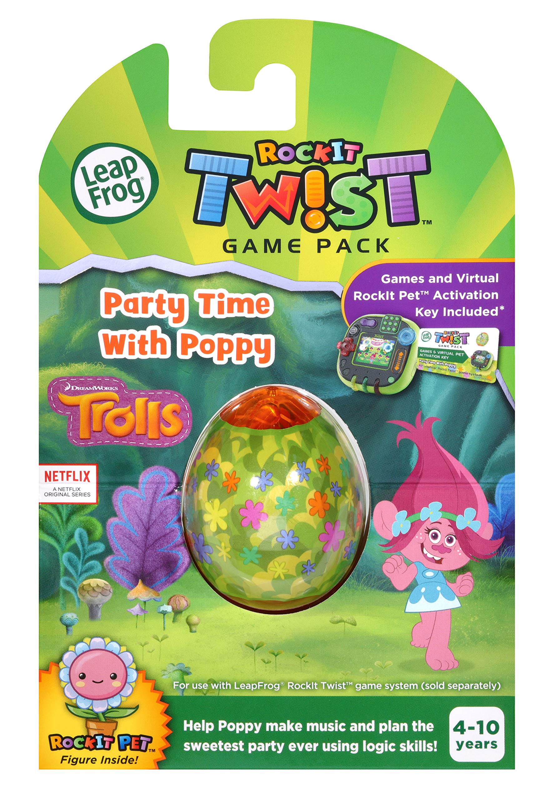 LeapFrog Rockit Twist Game Pack - Trolls: Party Time with Poppy