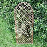 Selections Willow Garden Trellis with Curved Top 120x45cm Pack of 3 view 5