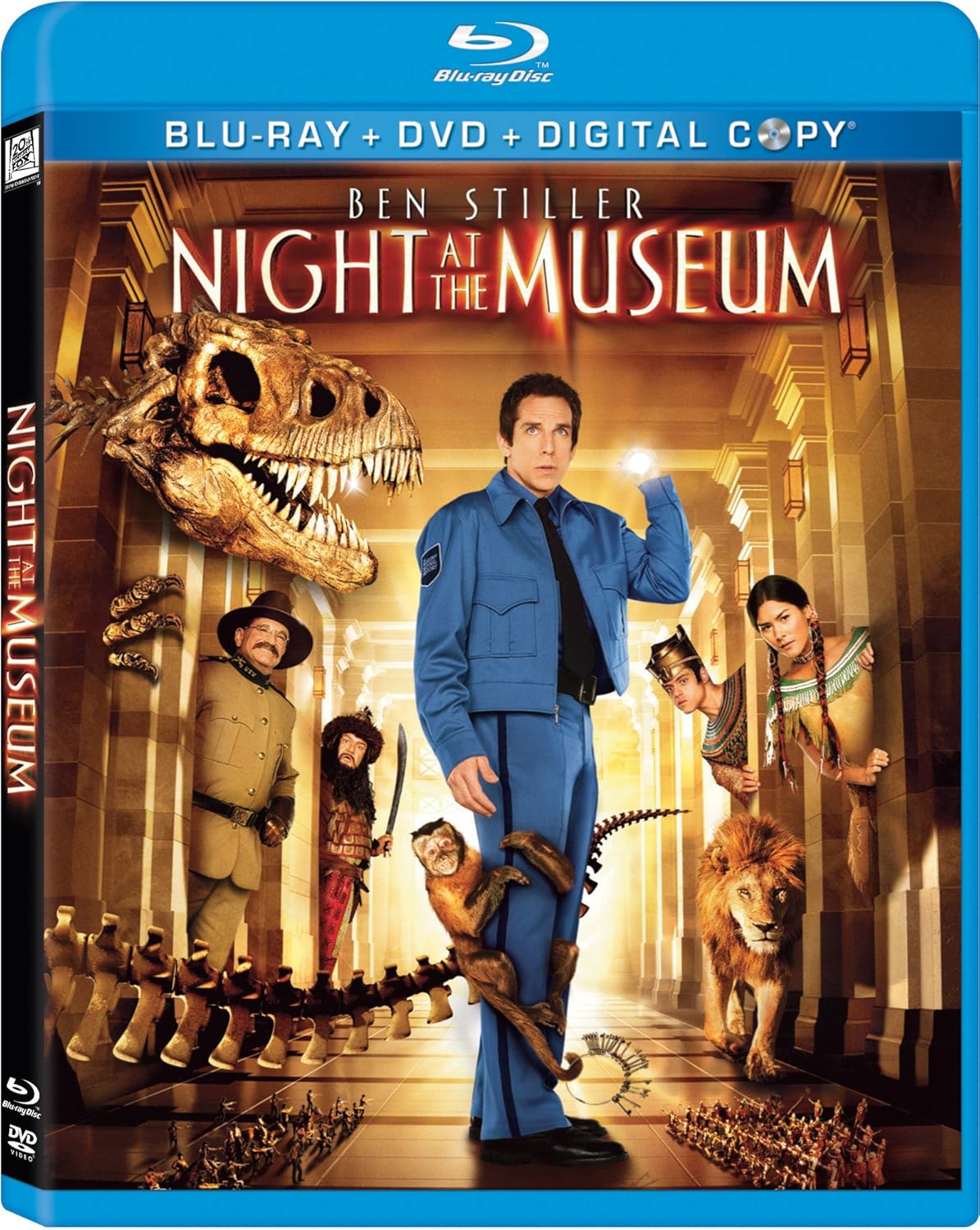  Night at the Museum (2006) 480p BluRay ORG. [Dual Audio] [Hindi or English] x264 ESubs [350MB] Full Movie Download