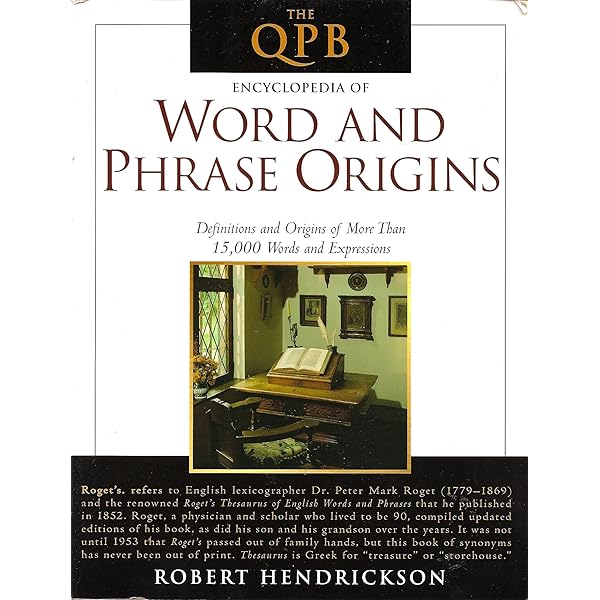 The Facts on File Encyclopedia of Word and Phrase Origins, Fourth