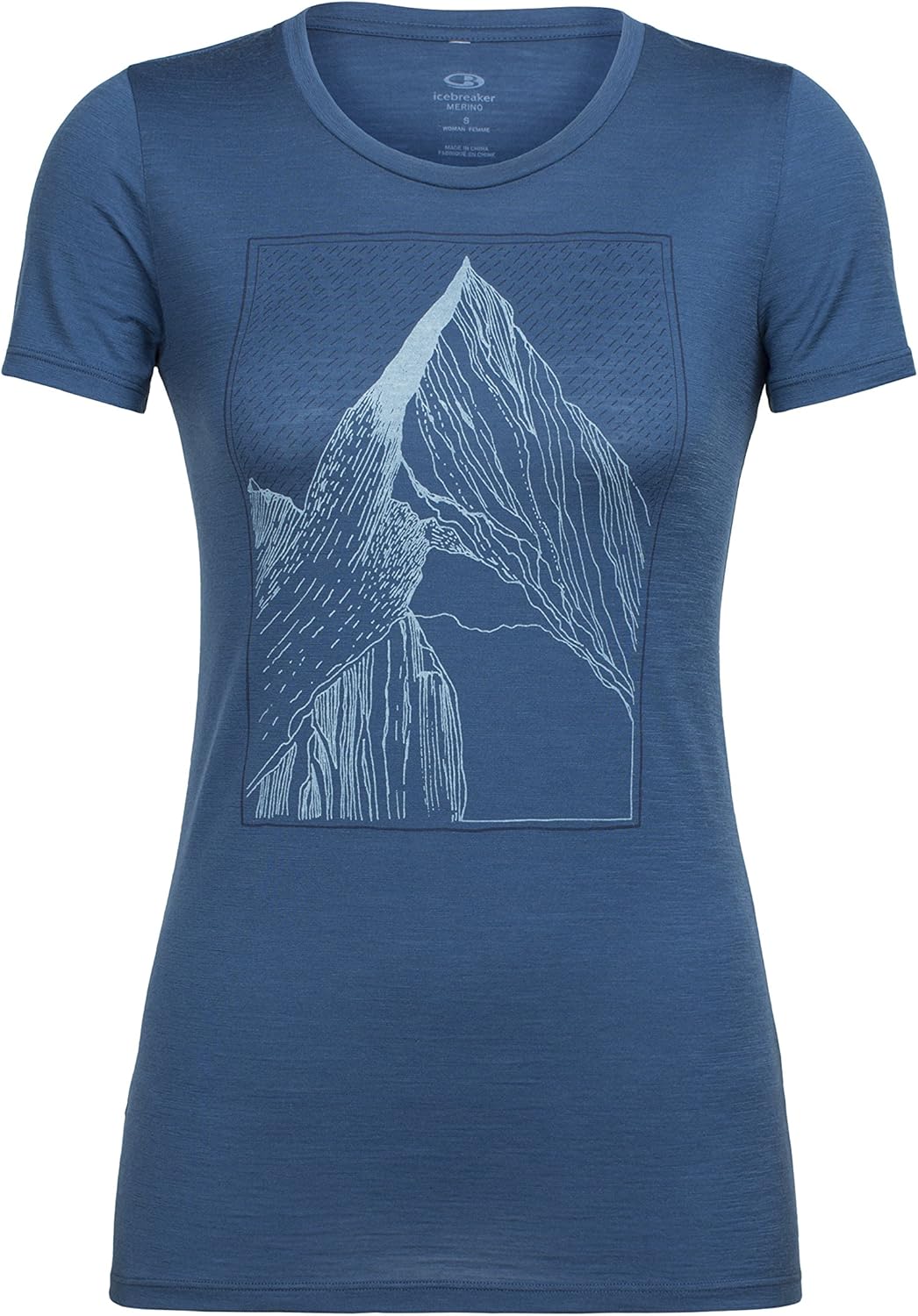 Light Merino Wool Knit Exercise Winter /& Summer Travel Layering Icebreaker Merino Womens Tech Lite Short Sleeve Low Crew Neck Shirt Tech Lite T-shirt