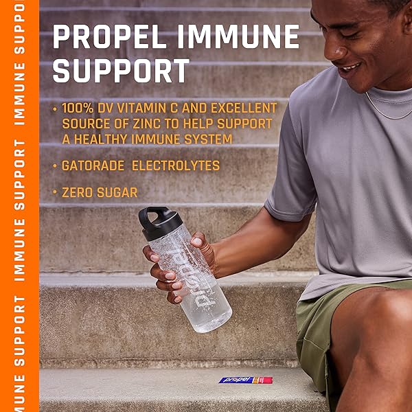 PROPEL IMMUNE SUPPORT POWDER LEMON BLACKBERRY