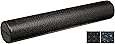 AmazonBasics High-Density Round Foam Roller, Black and Speckled Colors