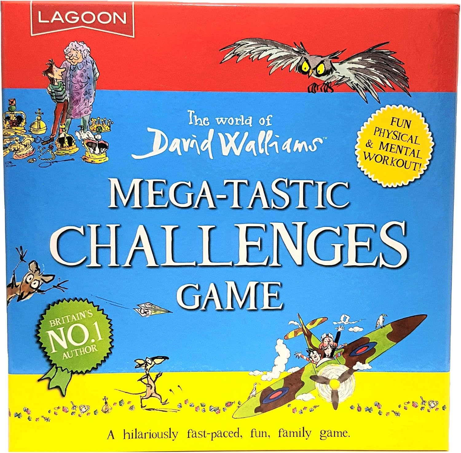 Lagoon Group David Walliams Megatastic Challenges & Gangsta Granny's Mental Maths Games - Image 3