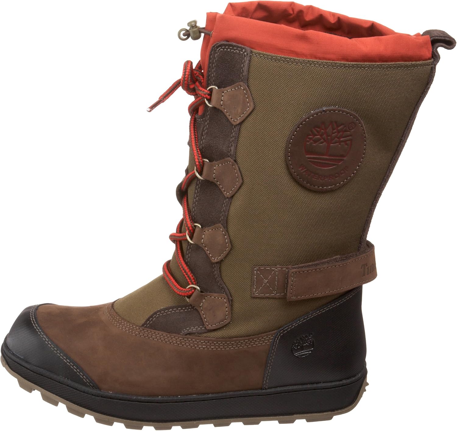 timberland tall lace up boots