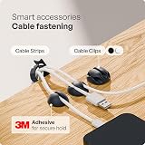 PAMO Cable Management Under Desk Tray Holder | Office Home Desk Organizer w/ view 7