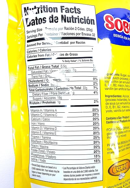 Amazon.com : Sweet Dominican Sobrino Chocolate Powder Bag En Polvo ...