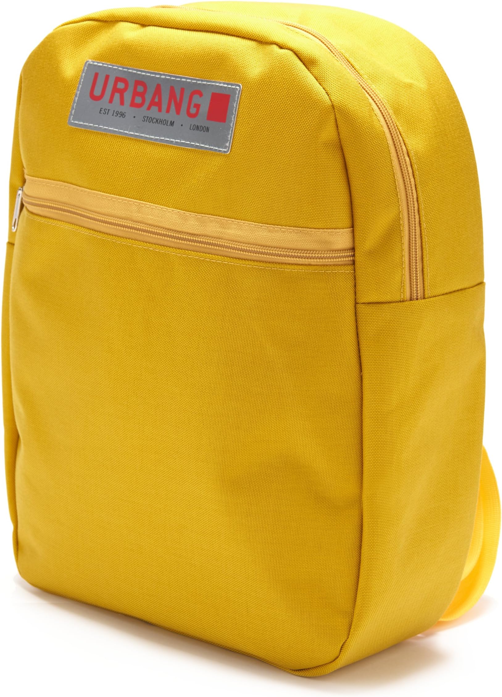 URBANG - Stockholm - Backpack - LIFETIME WARRANTY (Yellow) - Super Modern Unisex Nylon School Bag Waterproof Hiking Backpack Cool Sports Backpack Laptop Bag for Men's Women's