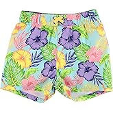 RUGGEDBUTTS Boys UPF50+ Sun Protection Fruits & Florals Swim Trunks
