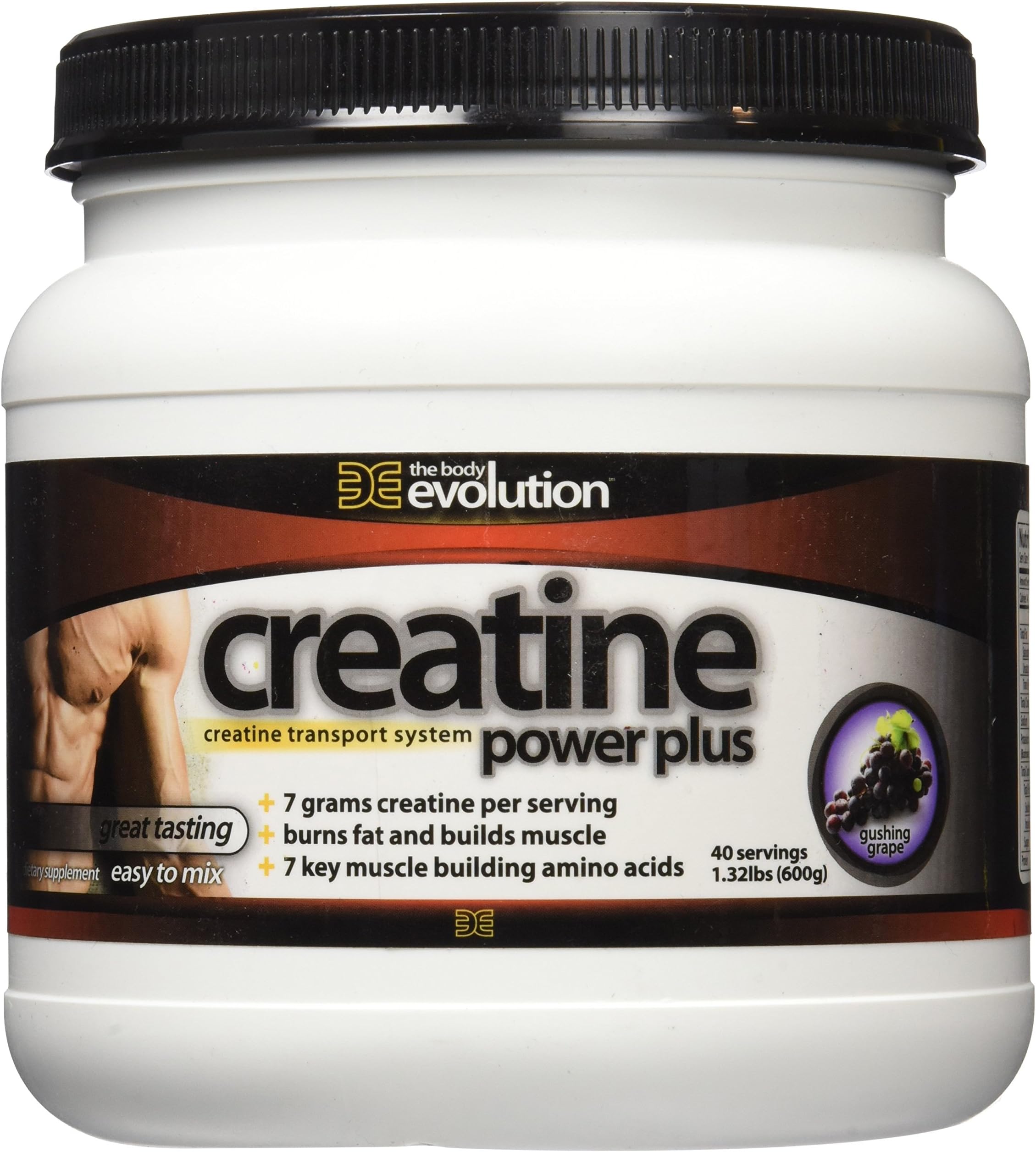 Body Evolution Creatine, Gushing Grape, 4 Pound