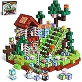 GobiDex 100PCS Magnetic Blocks Building Toys for 3+ Years Old Girls Boys, Game-Based Build MagWonder with Sensory Construction Set, Birthday Gifts for Kids(1inch)