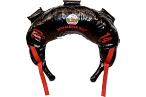 Suples Bulgarian Bag®-Model Original, Black Vinyl, Made, Including The Instructional Video from The Inventor Coach Ivan Ivanov (Wrestling, Fitness, Crossfit)