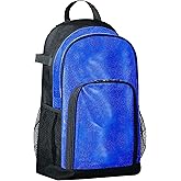 Augusta Sportswear All Out Glitter Backpack Royal Glitter/Black OS