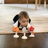 Baby Einstein Rattle & Jingle Trio High Chair Suction Toys Set 6 Months+ view 2