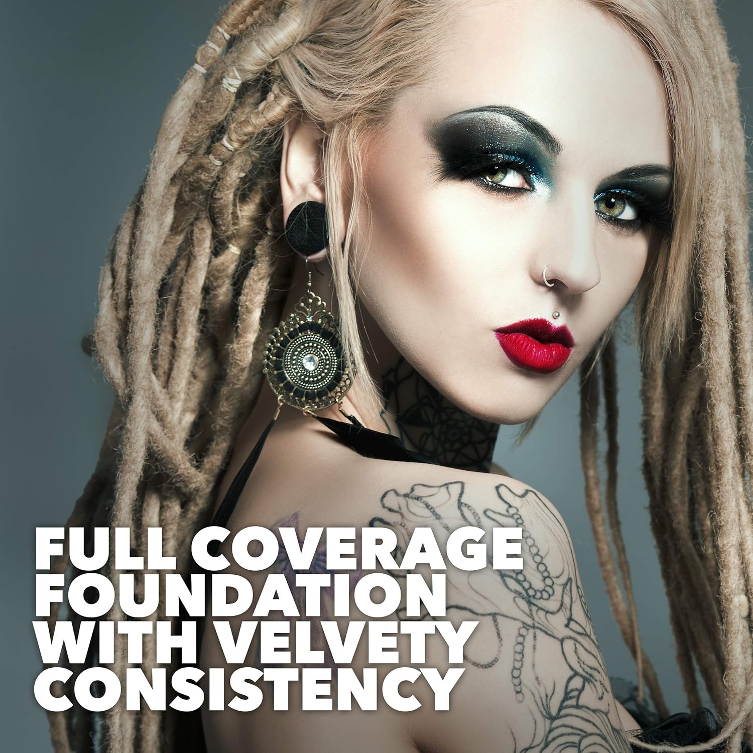 Manic Panic Goth White Cream To Powder Foundation : Beauty