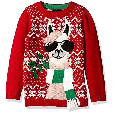 Boys Ugly Christmas Sweater with Llama Design Nigeria Ubuy