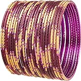 Touchstone Indian Fresh Bollywood Fashion Handcrafted Enchanting Designer Jewelry Bracelets Bangle. Set of 24. for Women.