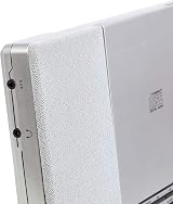Denver CD Player with Speakers Wall Mount Desk Stand Alarm Clock Radio Silver view 4
