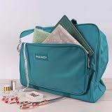 Hobbygift Sewing Machine Carry Case Teal 47x21x33cm view 8