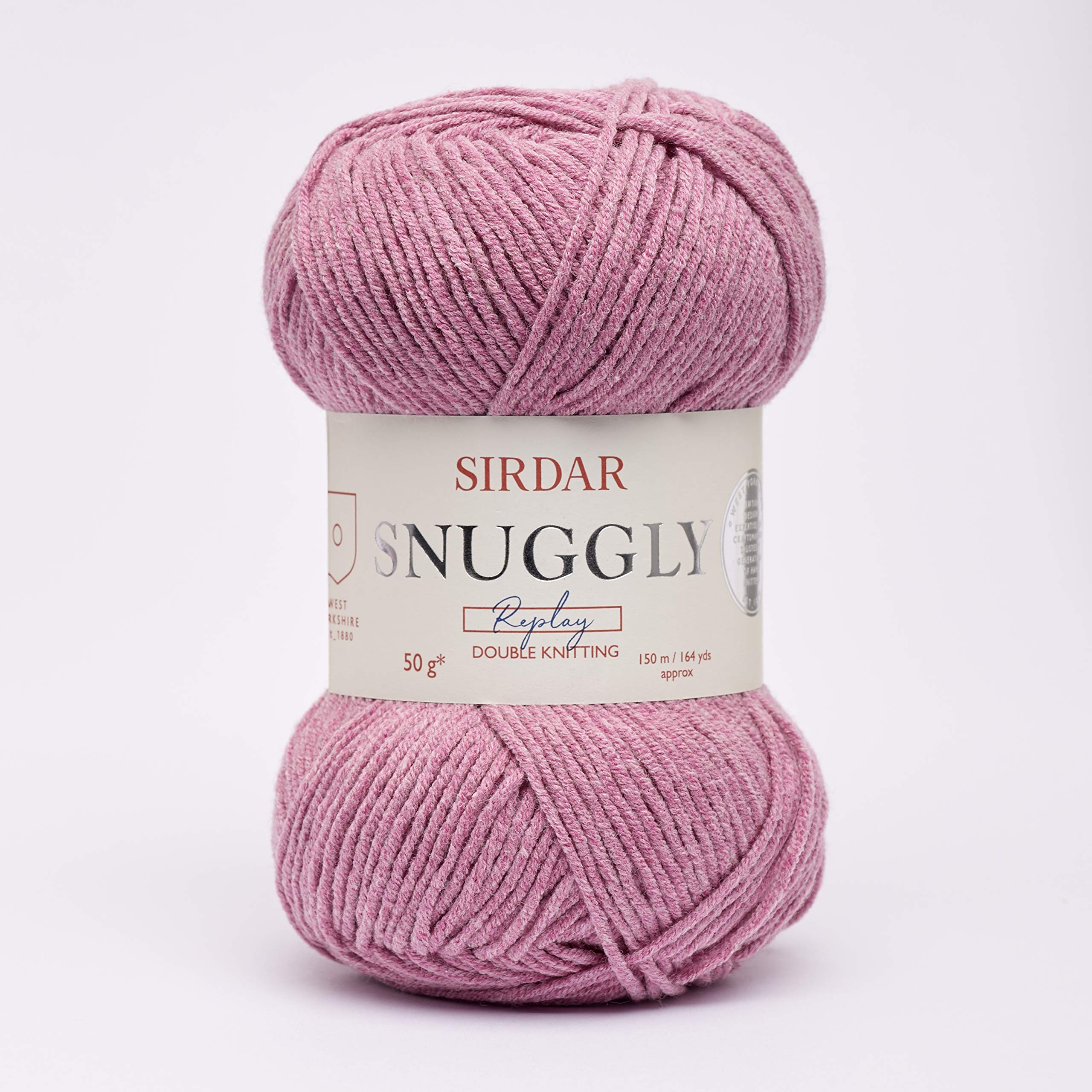 Sirdar Snuggly Replay DK Double Knitting, Blast-Off Berry (106), 50g