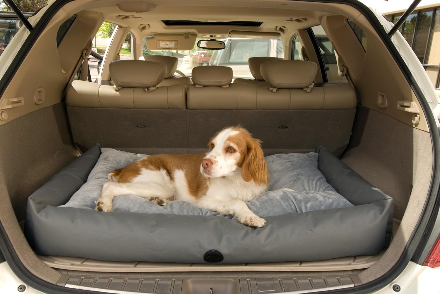 Amazon Com K H Pet Products Travel Suv Pet Bed Large Gray 30 X