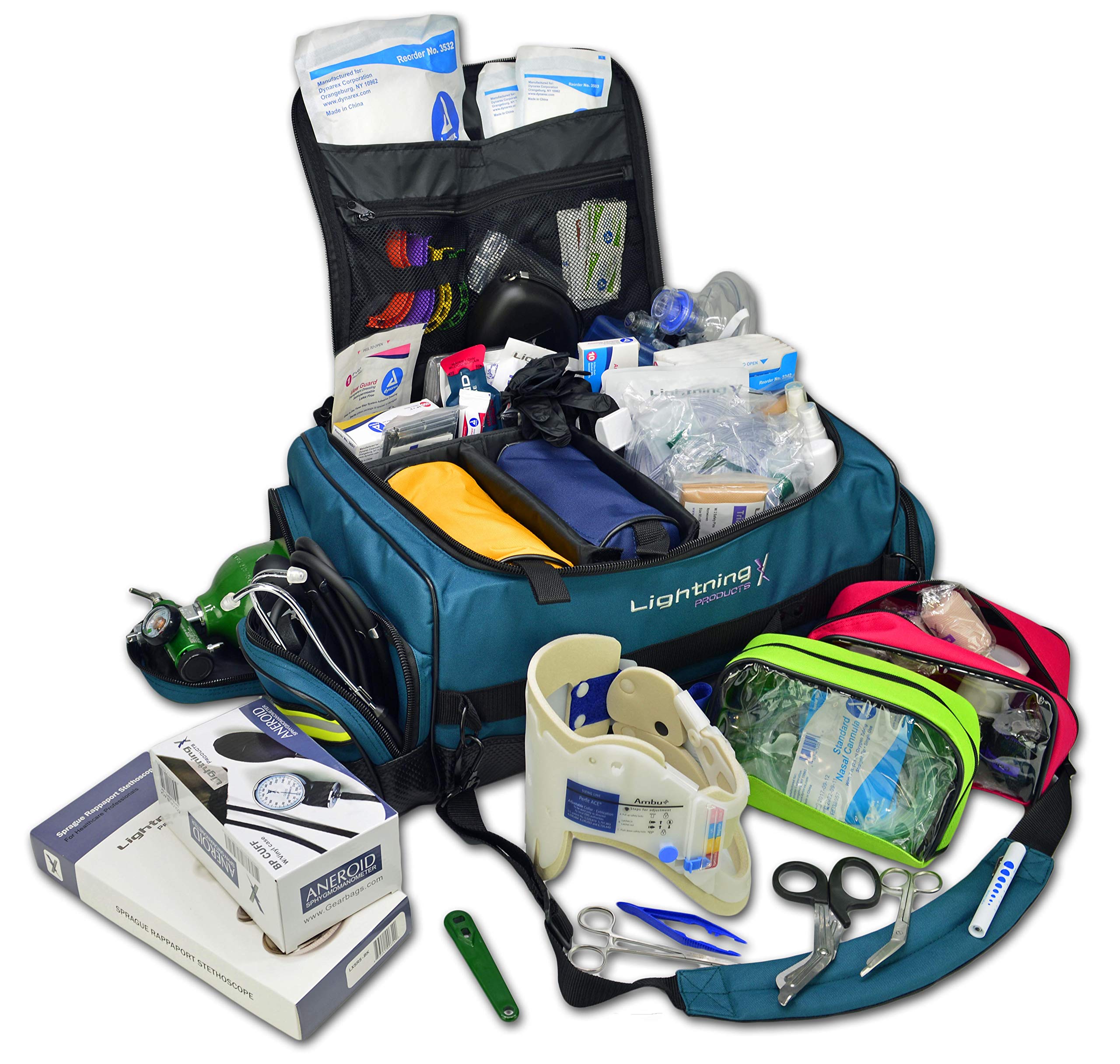 Lightning X Jumbo Medic First Responder EMT Trauma Bag Stocked First